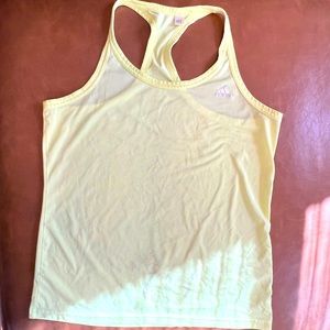 Adidas bright highlighter yellow tank top. Size medium.